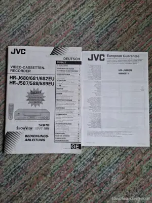 JVC Video-Rekorder zu verkaufen! Bild 4