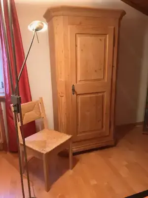 Massivholzschrank Garderobe 1-türig 
