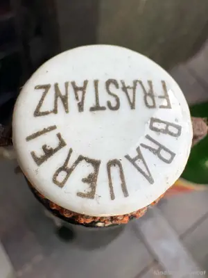 Bügelflasche, Bierflasche Antik Frastanzer Brauerei 