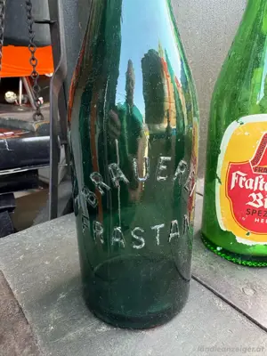Bügelflasche, Bierflasche Antik Frastanzer Brauerei  Bild 2