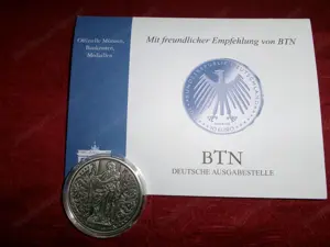 Silbermedaille - Papst Benedictus, Bild 3