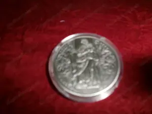 Silbermedaille - Papst Benedictus, Bild 2