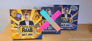 2 x Schlag den Raab Brettspiele Quiz Brettspiel