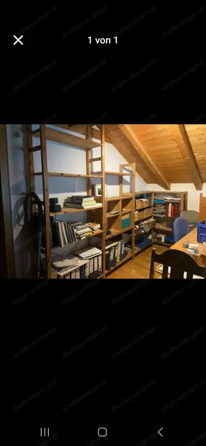 Massive Holzregale   Ideal für Büro, Werkstatt oder Lagerraum