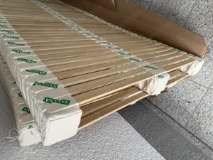 2 SAMINA Doppel-Lamellen-Lattenroste 90x200 cm