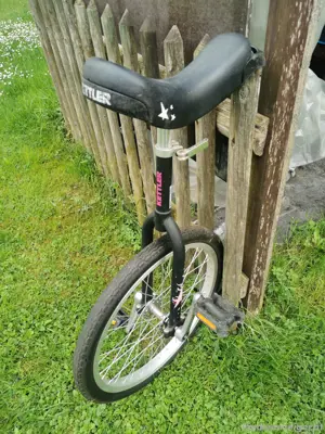 Ein Rad Fahrrad 
