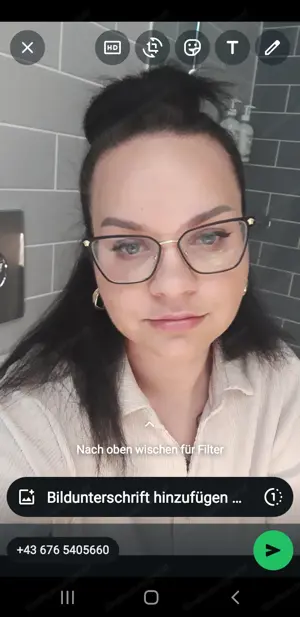 Nette Dame zu treffen :)