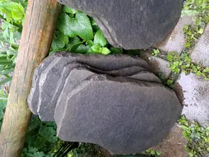 Trittsteine Natursteine  45x35 x 2,5