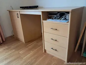 Schreibtisch mit Schubladen Bild 3