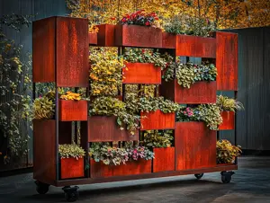 Vertikale Hochbeete nach Mass von Viva la Garten   Begrünung mit System und Stil