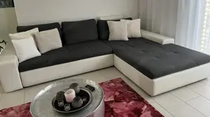 Ecksofa mit Ausziehfunktion und Stauraum  9445 Rebstein  Bild 3