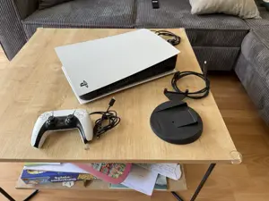 Sony PS5 Blu-Ray Edition Spielekonsole - Weiß inkl. Controller