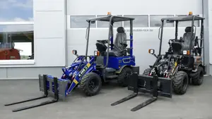 "Sondermodell in Aktion" N-ECO 604 neues Modell Elektrohoflader