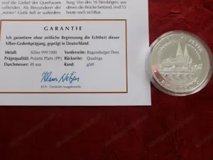 Silber Gedenkprägung - Bauwerke  Bild 2