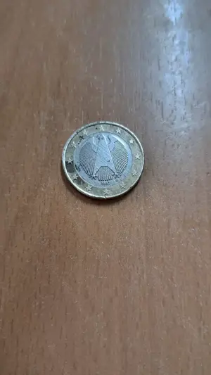 1 Euro Münze vom Jahr 2002