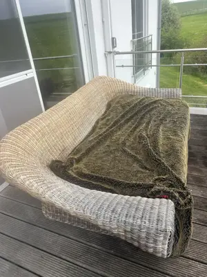 XL Rattansofa
