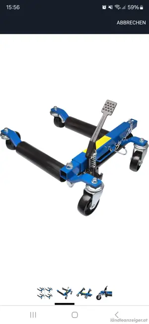2x Rangier-Hubwagen 680kg