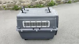 Hundebox, Farbe Grau, (L=75cm, B=50cm, H=60cm) Bild 2