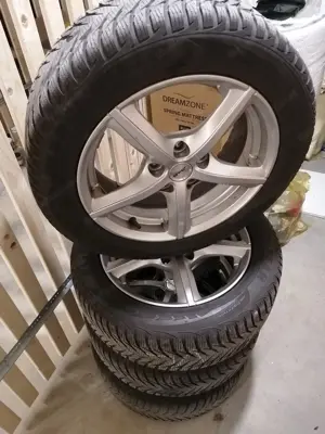 Alufelgen 16 Zoll mit winterreifen  Bild 2
