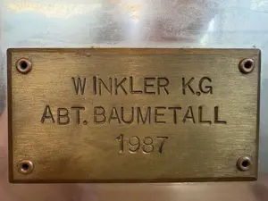 Dampfmaschine Unikat Metall massiv Bild 6