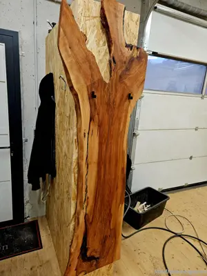 Garderobe  Apfelholz  Bild 2