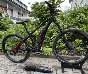 Simplon Steamer Alu GX1 Elektro Moutain-Bike mit originalem Zusatzakku
