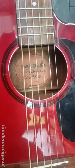 westerngitarre gitarre samick