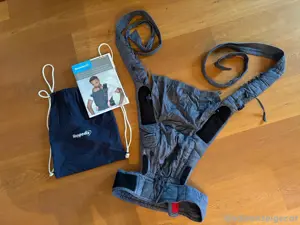 Babytrage, blau,  Bild 2