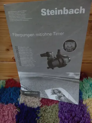 Schwimmbadfilteranlage Steinbach mit Betriebsanleitung