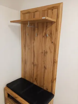 Garderobe set. 192 cm hoch 84 cm breit