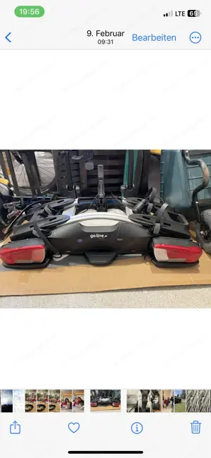 Thule Fahrradträger für Anhängerkupplung 