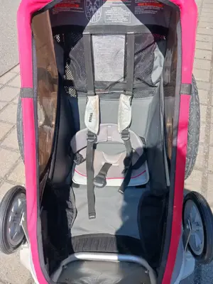 Thule Chariot 1 Kiki mit 2 Fahhradkupplungen Bild 7