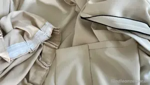 Vorhänge beige verdunkelt