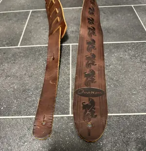 Gitarren Gurt Leder Ovation Bild 5