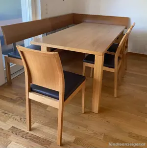 Hochwertige Eckbank inkl. Tisch + 3 Stühle 