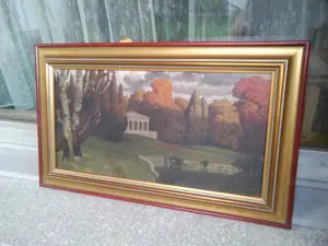 Ölgemälde Am Heiligen Wasser  Bild 1