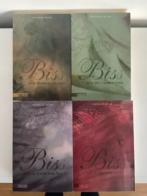 Bella und Edward: Biss 1-4 Bücher im Schuber  Bild 2