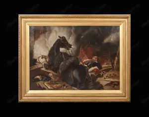 Napoleonisches Kürassier Pferd Sir Edwin Henry Landseer Bild 2