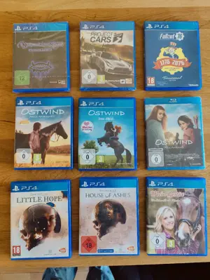 PS4  PS5 Spiele & Film Set