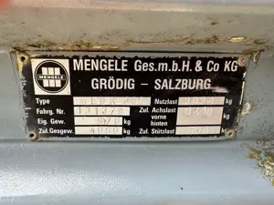 Mengele 3 Seitenkipper (4t) Bild 2
