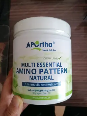 Amino Patter Pulver Natural Aminosäuren