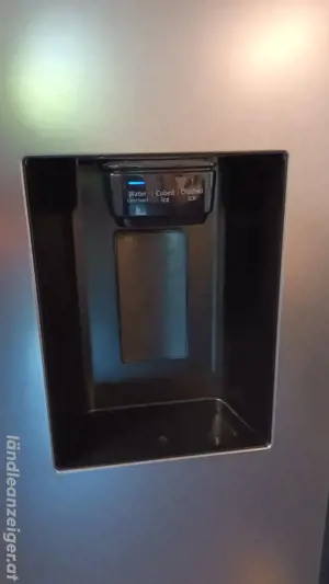 Samsung Kühlschrank Side by Side Eiswürfel Wasseranschluss Bild 3