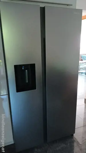 Samsung Kühlschrank Side by Side Eiswürfel Wasseranschluss