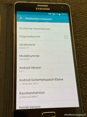 Verkaufe Samsung A7