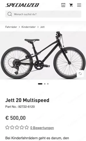Specialized Jett 20 Kinderfahrrad Bild 6