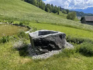 Steinbrunnen für den Garten