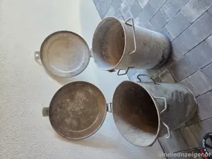 2x Metall Kübel Ochsner Bild 3