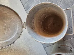 2x Metall Kübel Ochsner Bild 2