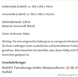Hasenkäfig Bild 2