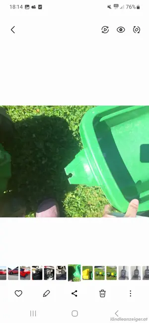 Traktor mit Anhänger